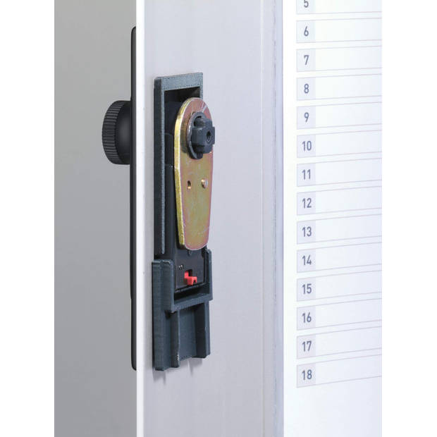 Durable sleutelkast - Zilver - 18 sleutels - cijferslot
