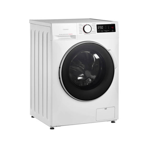 Tomado TWM8001W - Wasmachine - 8 KG - Energielabel A - 1400 toeren - Startuitstel - Wit