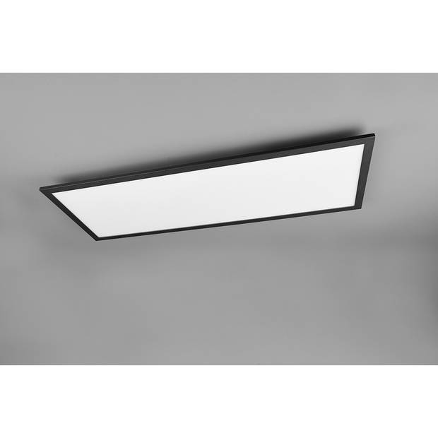LED Plafondlamp - Plafondverlichting - Trion Tirus - 34W - Aanpasbare Kleur - Afstandsbediening - Dimbaar - Rechthoek -