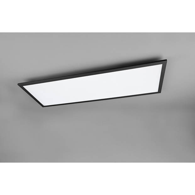 LED Plafondlamp - Plafondverlichting - Trion Tirus - 34W - Aanpasbare Kleur - Afstandsbediening - Dimbaar - Rechthoek -