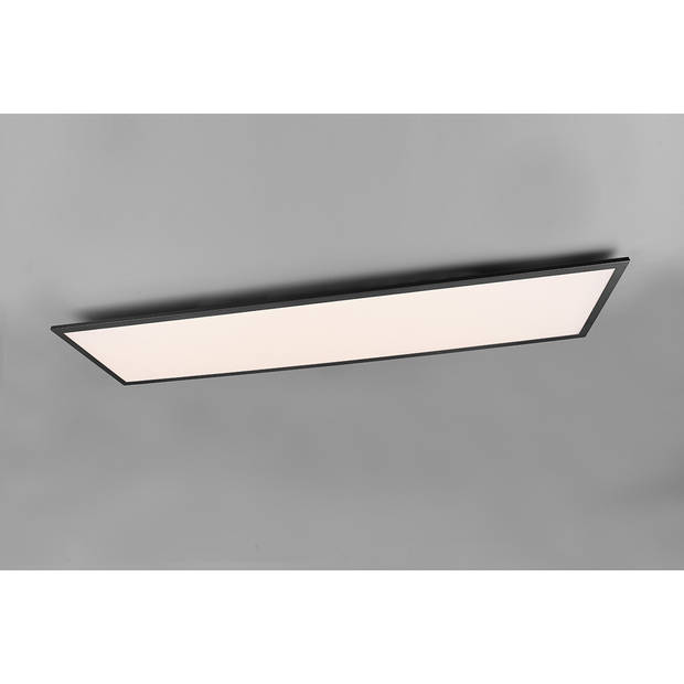 LED Plafondlamp - Plafondverlichting - Trion Tirus XL - 34W - Aanpasbare Kleur - Afstandsbediening - Dimbaar - Rechthoek