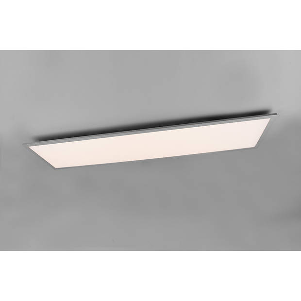 LED Plafondlamp - Plafondverlichting - Trion Tirus XL - 34W - Aanpasbare Kleur - Afstandsbediening - Dimbaar - Rechthoek