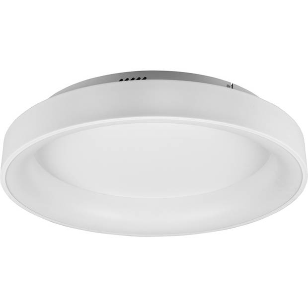 LED Plafondlamp - Plafondverlichting - Trion Gurano - 48W - Aanpasbare Kleur - Afstandsbediening - Dimbaar - Rond - Mat