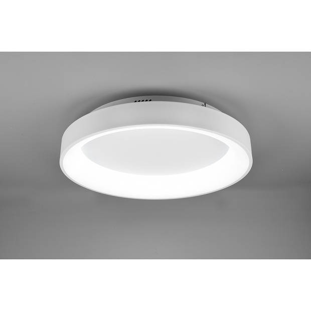 LED Plafondlamp - Plafondverlichting - Trion Gurano - 48W - Aanpasbare Kleur - Afstandsbediening - Dimbaar - Rond - Mat