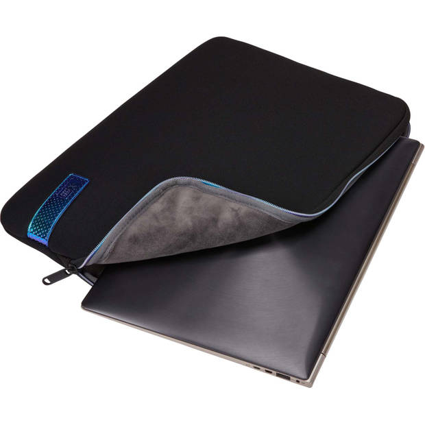 Case logic laptop sleeve Reflect 14 inch (Zwart, Grijs)