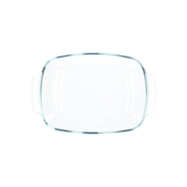 Blokker ovenschaal van glas - 28x21x6 cm - inhoud 2,9L