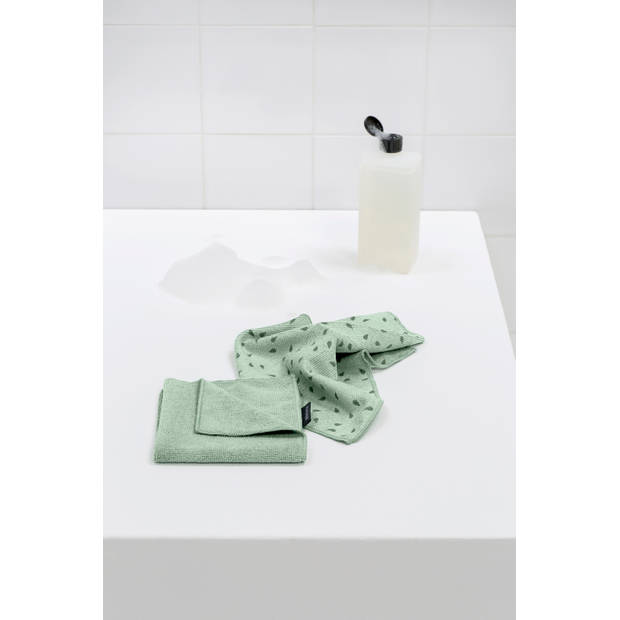 SinkSide schoonmaakdoekjes microvezel 30 x 30 cm, set van 2
