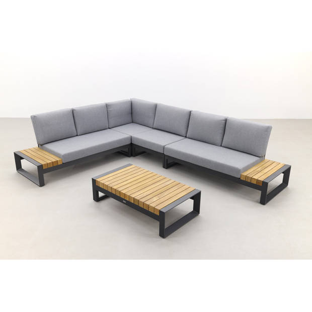 Taste Matisse loungeset - Antraciet - 5 delig