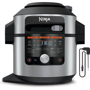 Blokker Ninja Foodi OL750EU Multicooker - 14 Kookfuncties - 75 Liter - Inclusief Airfryer Broodbakmachine Stomen Grillen aanbieding