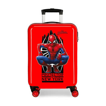 Spiderman jongens ABS koffer 55 cm 4 w Geo