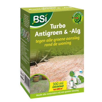 BSi aanslagreiniger Turbo antigroen & -alg 300 ml