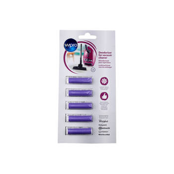 Wpro 5 Cartridges Voor Stofzuiger Lavendel 484000008608