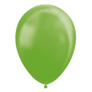 Wefiesta ballonnen parel 30 cm latex lime 10 stuks