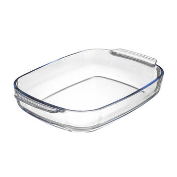 Sareva Ovenschaal - Hittebestendig glas - 38 x 25 x 6 cm / 3.8 liter