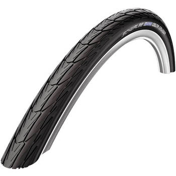 Schwalbe Buitenband Schwalbe Cruiser Plus PunctureGuard 26 x 1 3/8" / 37-590 mm zwart met reflectie