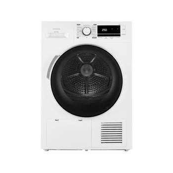 Tomado TDC8001W - Condensdroger - 8 KG - Energieklasse B - Startuitstel - 65 dB - Wit