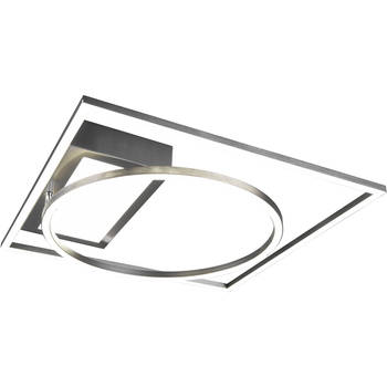LED Plafondlamp - Plafondverlichting - Trion Dowino - 33W - Aanpasbare Kleur - Afstandsbediening - Dimbaar - Vierkant -