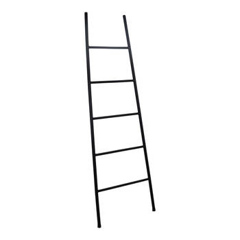 LOFT42 Trap Decoratie Ladder - Metaal - Mat Zwart - 175x50x4