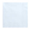40x Papieren tafel servetten lichtblauw 33 x 33 cm - Feestservetten