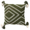 Dutch Decor - ZOE - Sierkussen van katoen 45x45 cm Chive - groen