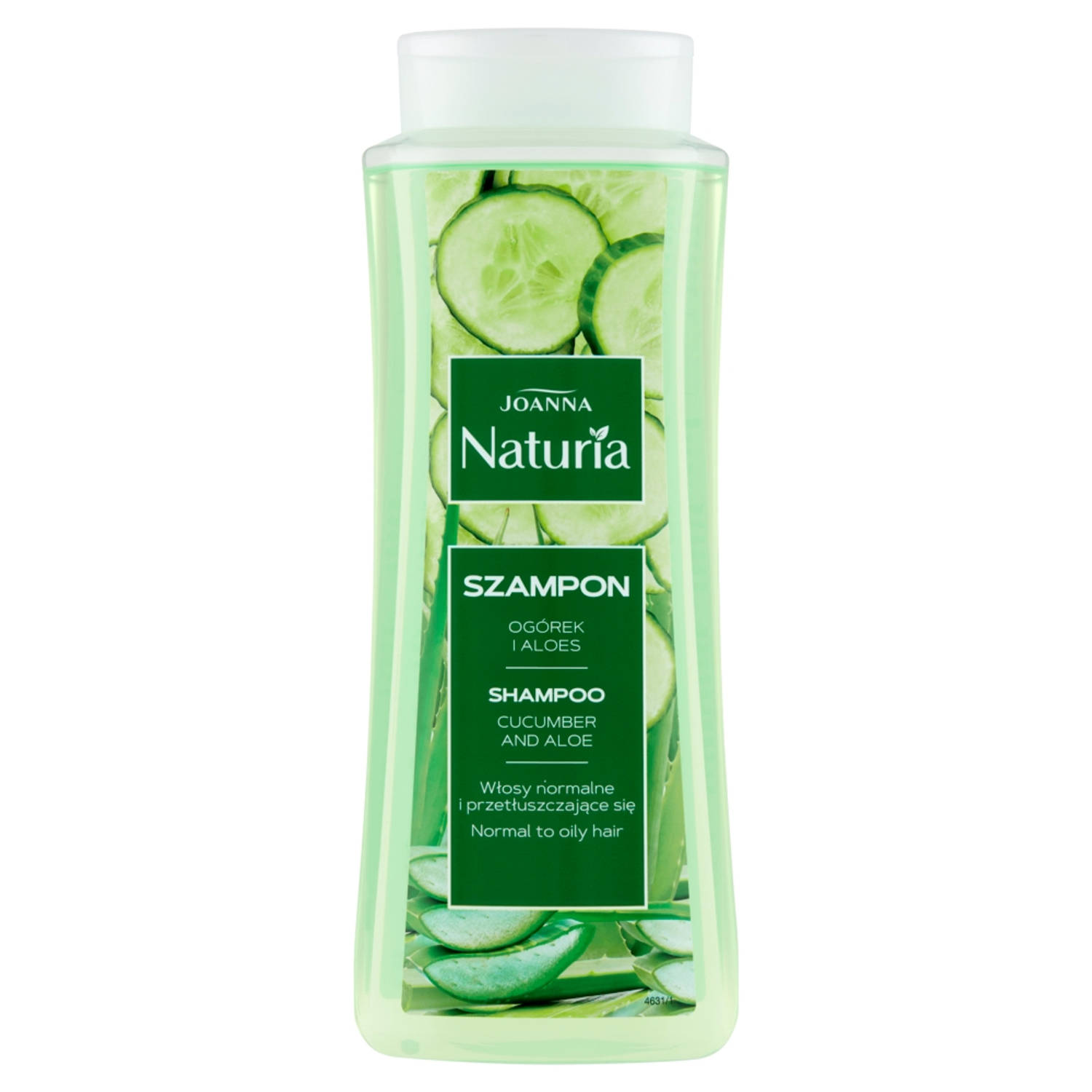 Naturia shampoo voor normaal en vet haar Komkommer en Aloë Vera 500ml