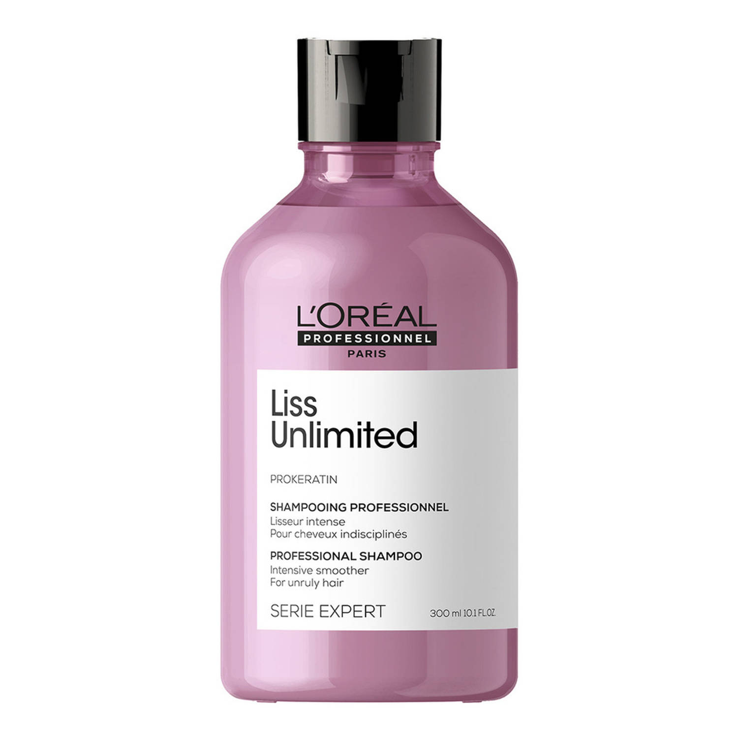 Serie Expert Liss Unlimited Shampoo intensieve gladmakende shampoo voor ongedisciplineerd haar 300ml