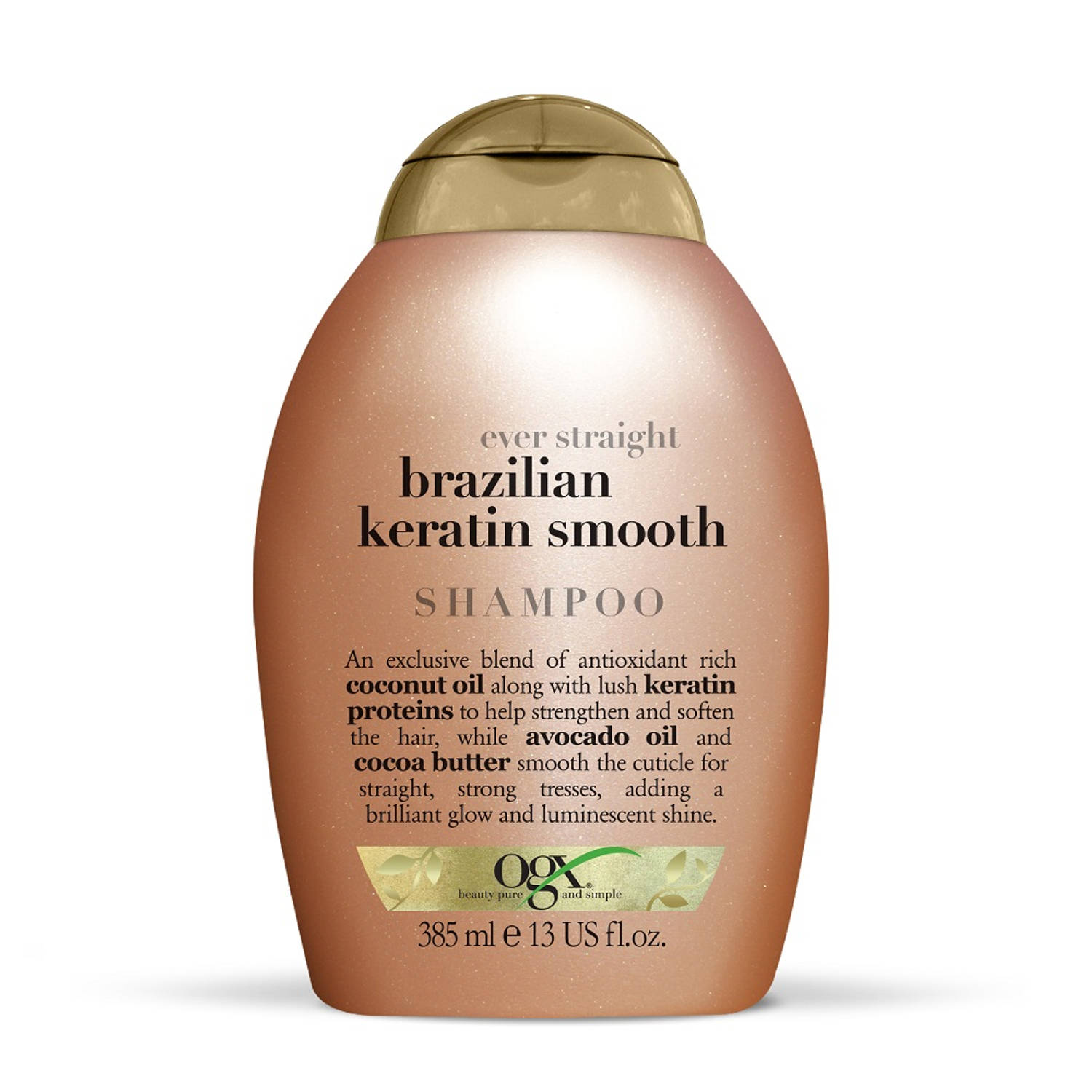 Brazilian Keratin Smoothing Shampoo met Braziliaanse Keratine 385ml