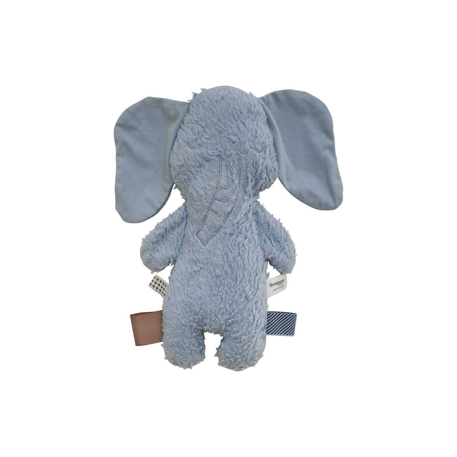 Knuffel olifant olly organic - fresh blue