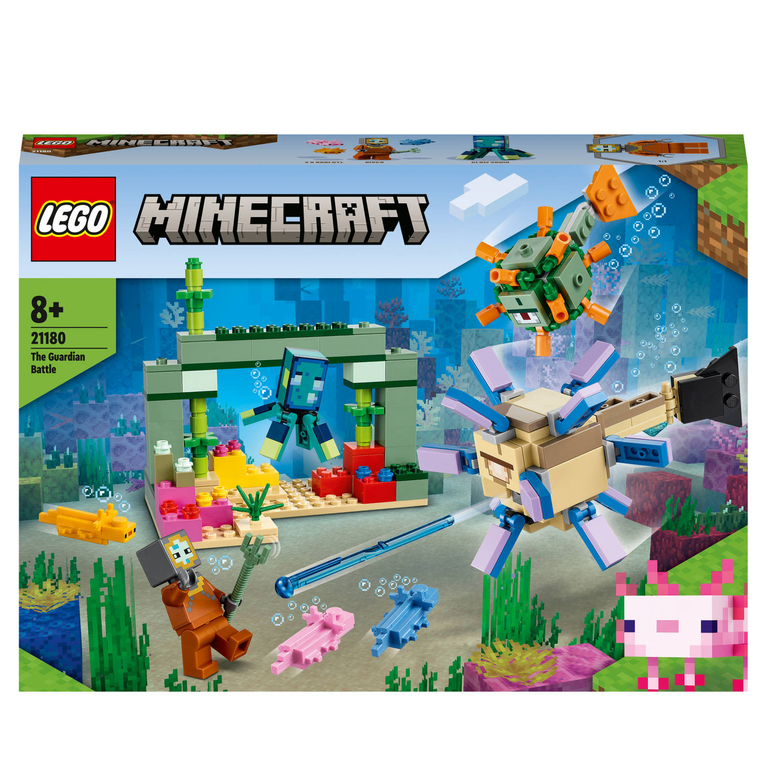 LEGO® MINECRAFT 21180 Het bewakingsduel
