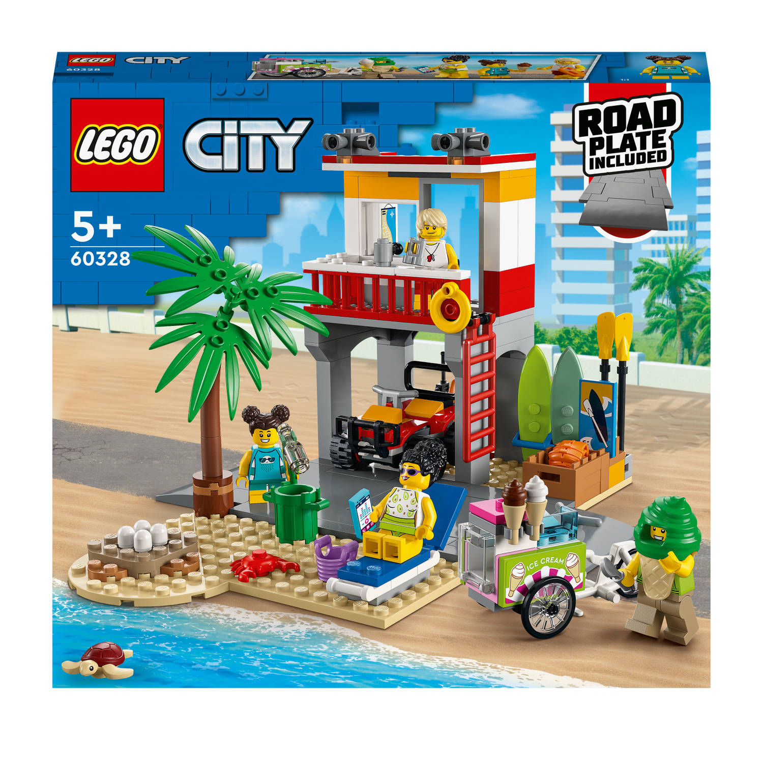 LEGO® City 60328 Beach Lifeguard Station