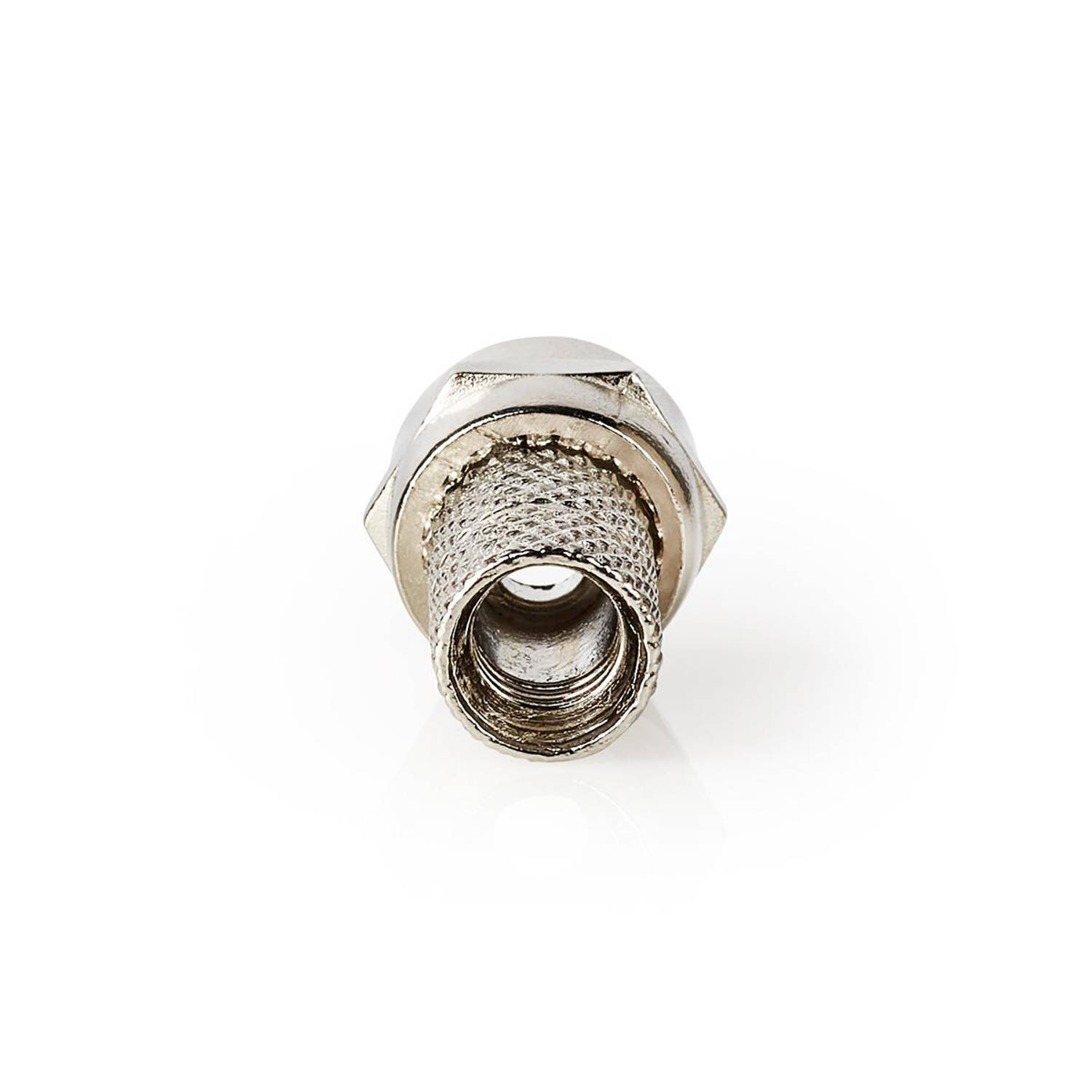 F-connector | Mannelijk | Voor 5,0mm-coaxkabels | 25 stuks | Metaal