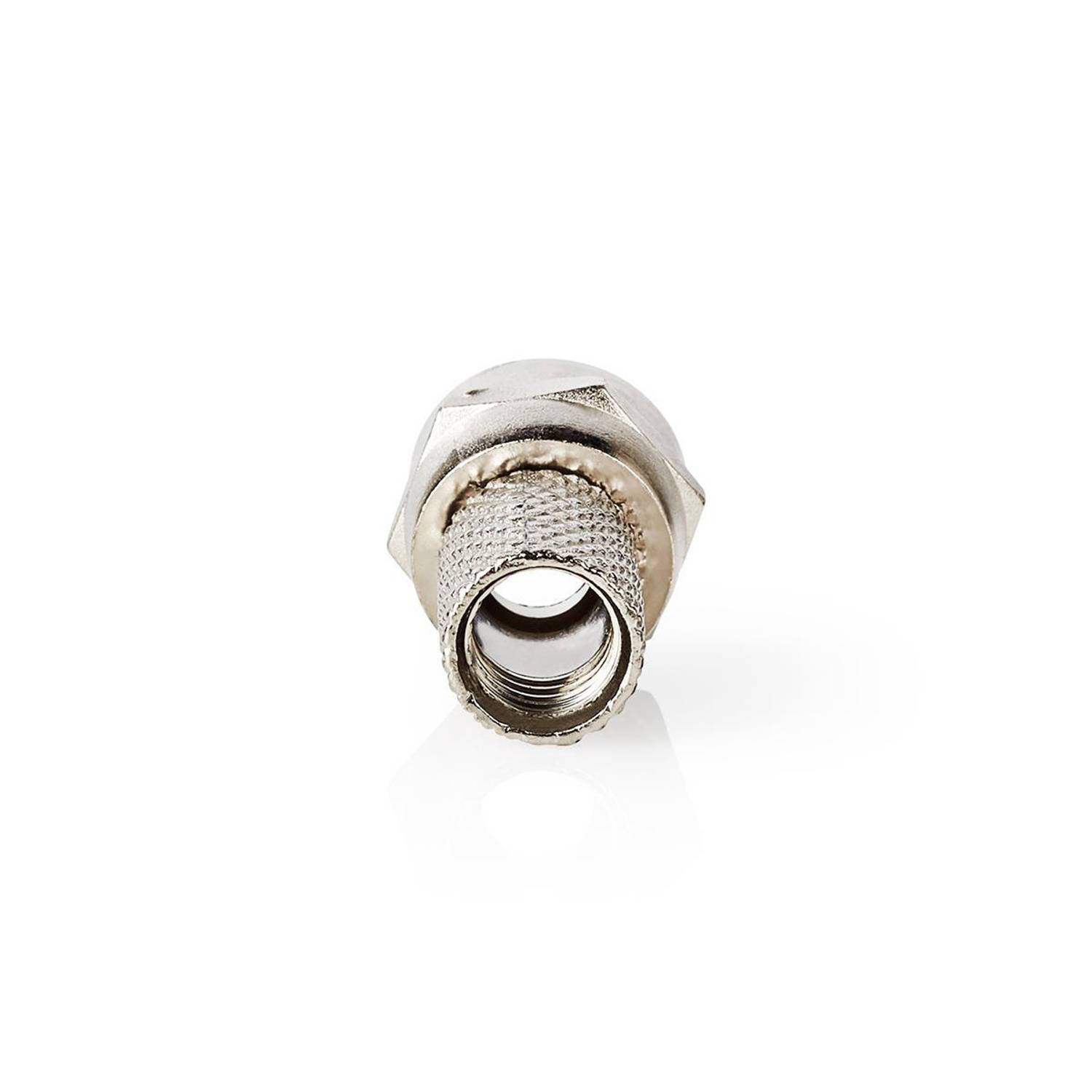 F-connector | Mannelijk | Voor 7,4mm-coaxkabels | 25 stuks | Metaal