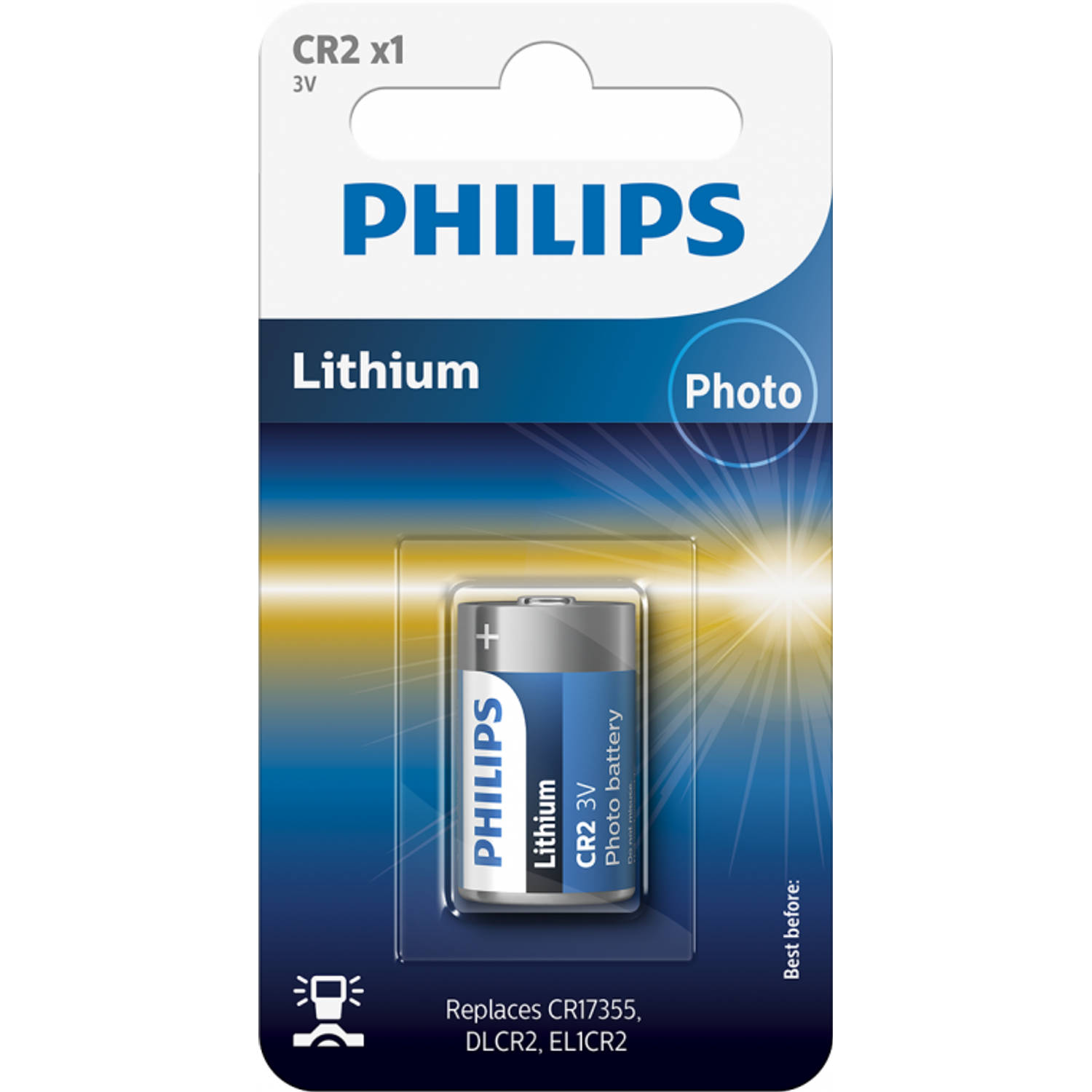 Philips Lithium CR2 3V blister 1