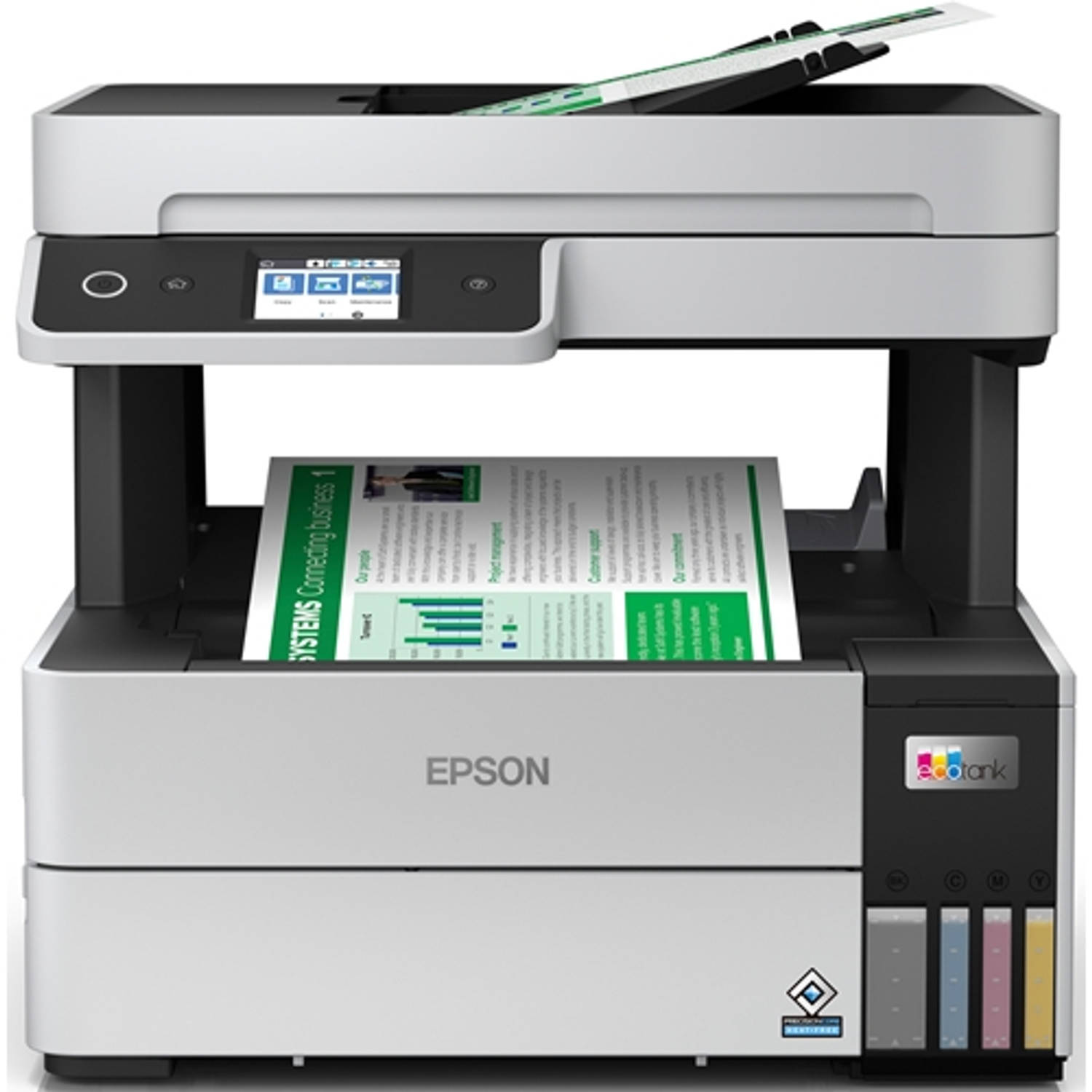 Epson EcoTank ET-5150 Multifunctionele inkjetprinter A4, A4, A6 Printen, scannen, kopiëren WiFi
