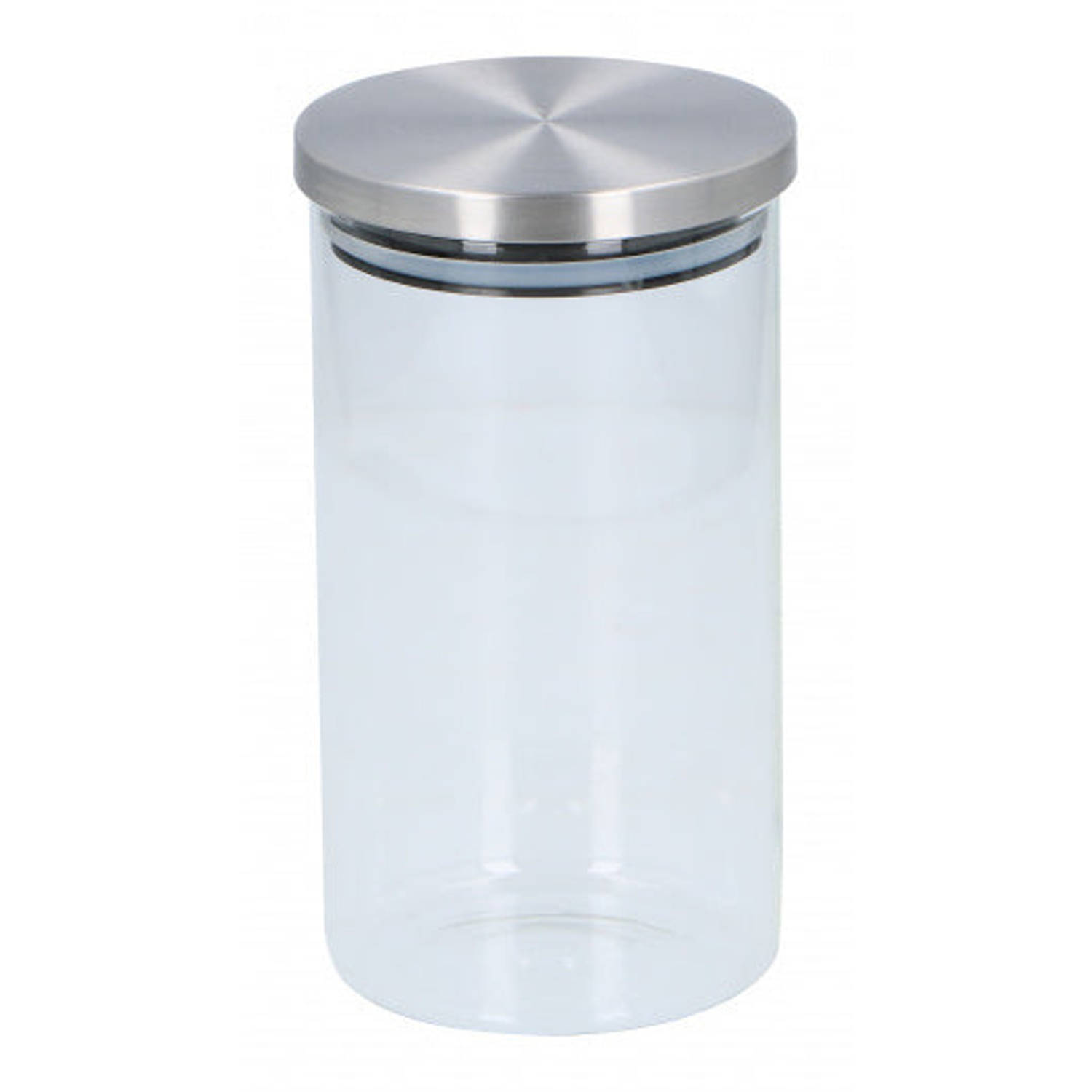 Alpina Voorraadpot 0,95 Liter Zilver-transparant Glas