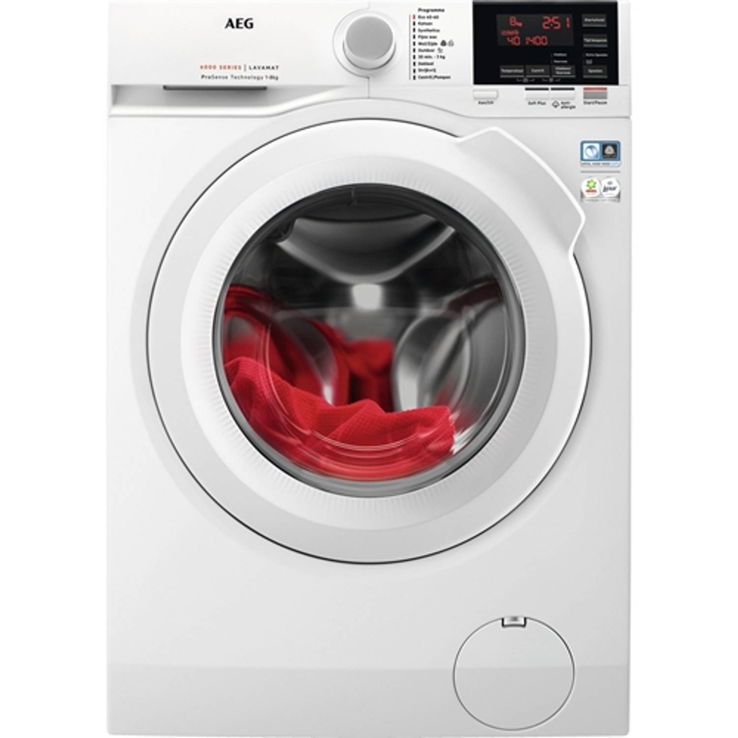 Aeg Prosense Wasmachine L6fb1600