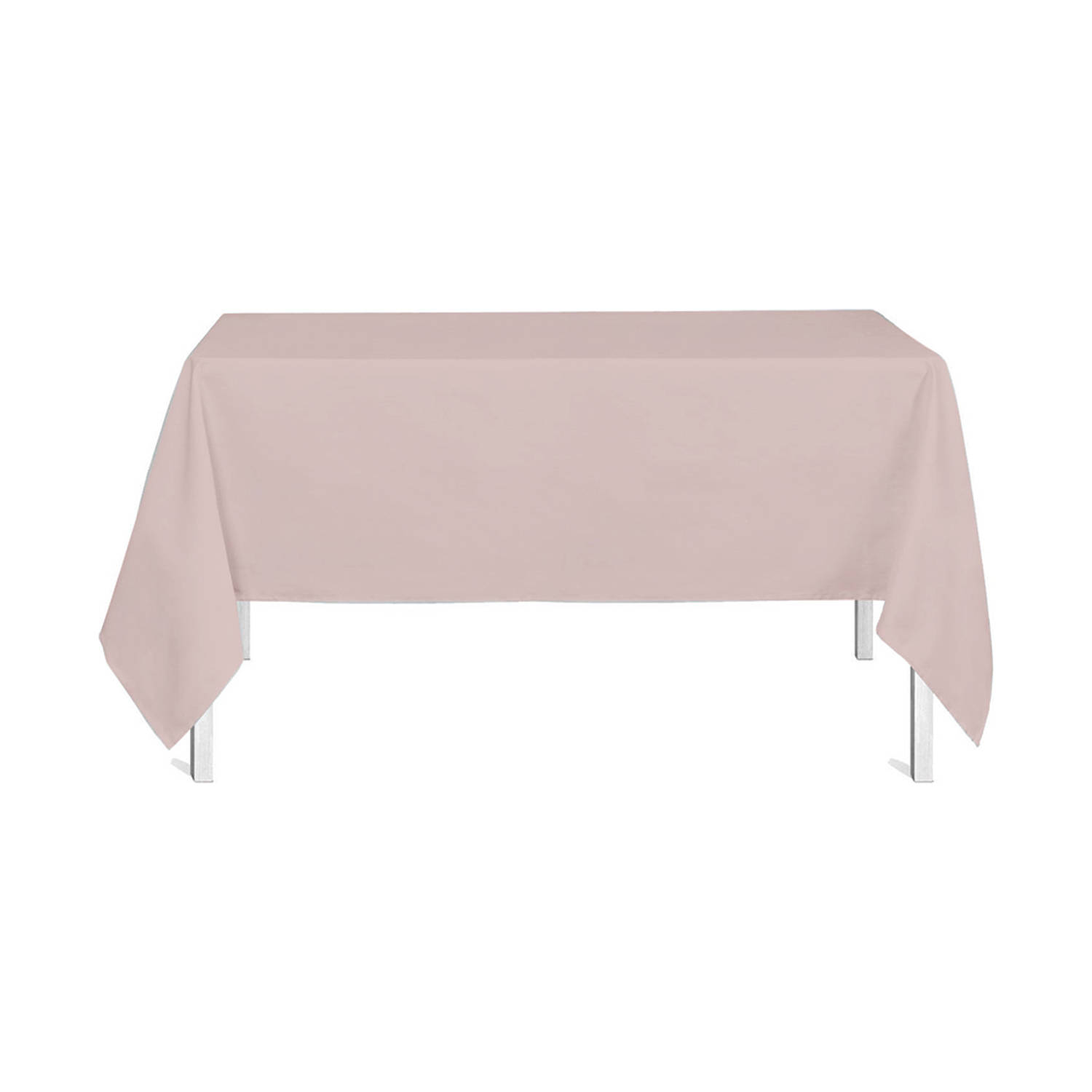 Today Tafelkleed - Tafellaken  - 150 x 250 cm- Polyester - Woestijnroze - Roze