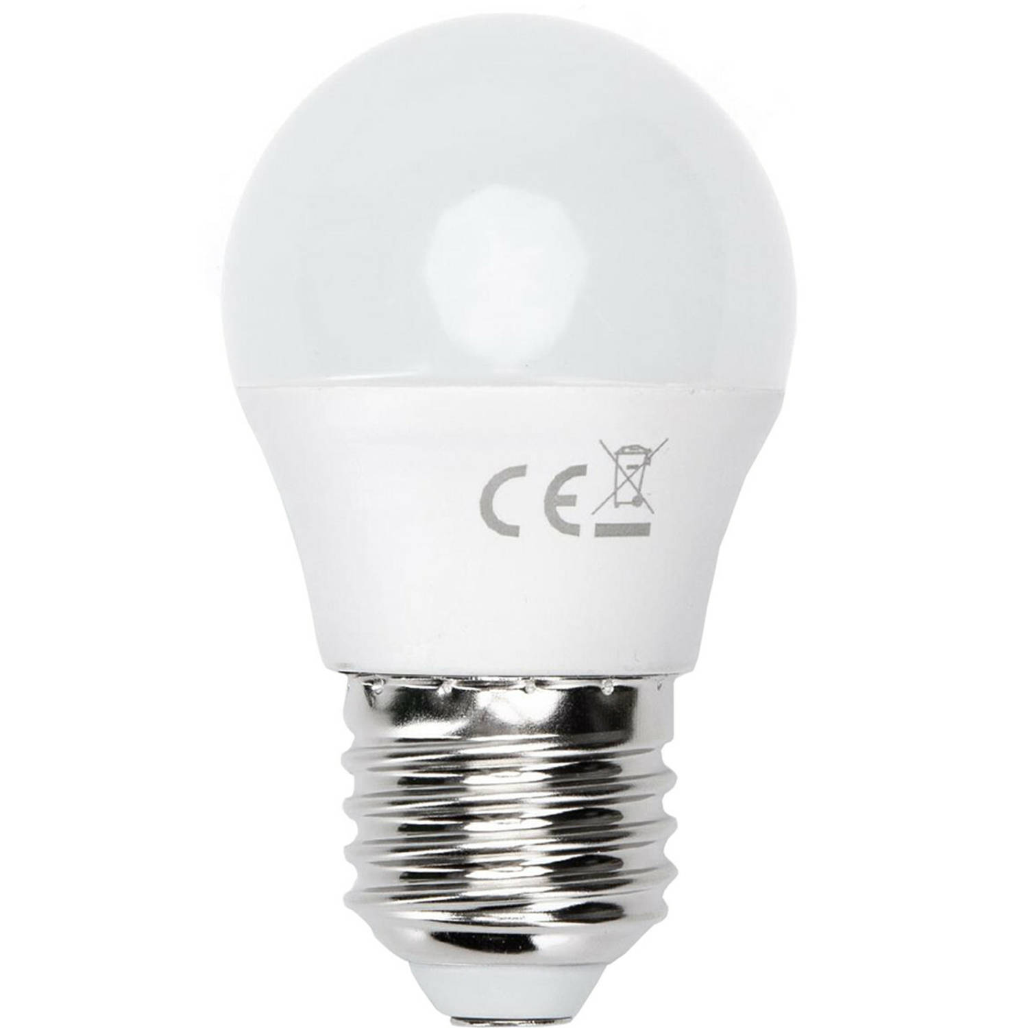 LED Lamp - Smart LED - Aigi Exona - Bulb G45 - 5W - E27 Fitting - Slimme LED - Wifi LED - RGB + Aanpasbare Kleur - Mat