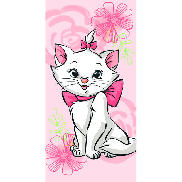 Disney Aristocats Strandlaken Marie Cat - 70 x 140 cm - Katoen