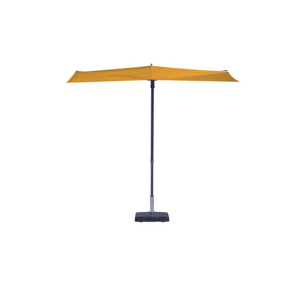 Madison - Parasol Sun Wave - 270 x 150 - Geel