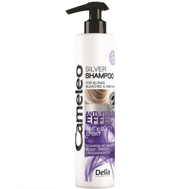 Zilver shampoo tegen geel effect voor blond haar 250ml