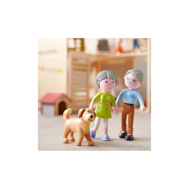 Little Friends poppenhuispoppen grootouders 12 cm 3-delig
