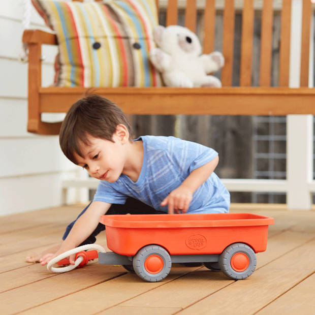 Green Toys Orange Wagon