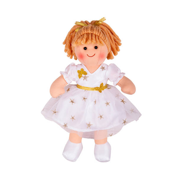 Bigjigs Zachte Knuffelpop Charlotte - 25 cm