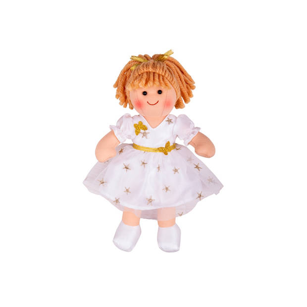 Bigjigs Zachte Knuffelpop Charlotte - 25 cm