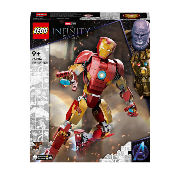 LEGO Iron Man figuur