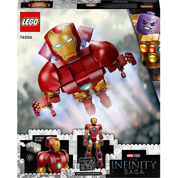 LEGO Iron Man figuur