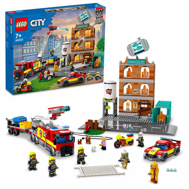 LEGO CITY Brandweerteam - 60321