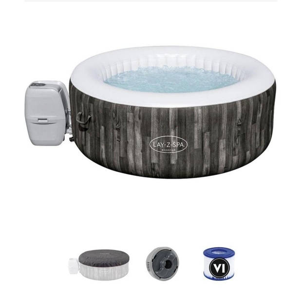 Bestway - Jacuzzi - Lay-Z-Spa - Bahama - Opblaasbaar - Bubbelbad - Incl. Toebehoren - Ø180cm