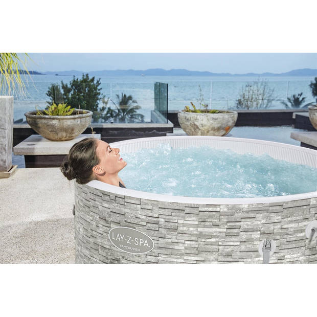 Lay-Z-Spa Vancouver Plus Wifi App - Max 5 pers - 140 Airjets - Bubbelbad